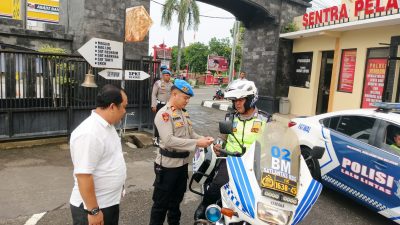 Dukung Operasi Zebra Candi 2025, Si Propam Polres Rembang Gelar Gaktiblin