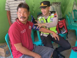 Bawakan Selimut dan Sembako, Polres Purbalingga Kembali Hadir di Lokasi Bencana