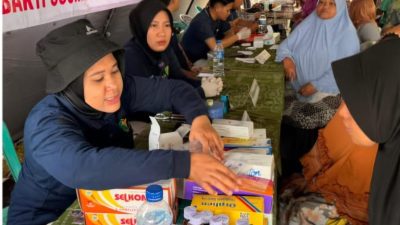 Waspada Munculnya Penyakit di Pengungsian, Polda Jateng Berikan Layanan Kesehatan Gratis Bagi Pengungsi Longsor Banjarnegara