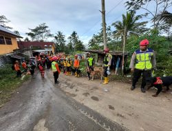 K9 Sat Samapta Polres Wonogiri Bantu Intensif Pencarian Korban Longsor Banjarnegara, Tiga Jenazah dan Dua Body Part Berhasil Ditemukan