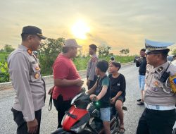 Respons Cepat Laporan Warga, Polres Rembang Gelar Penertiban Balap Liar