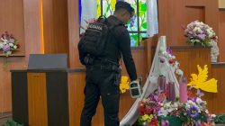 Polda Jateng Lakukan Sterilisasi Gereja Jelang Ibadah Malam Natal di Semarang